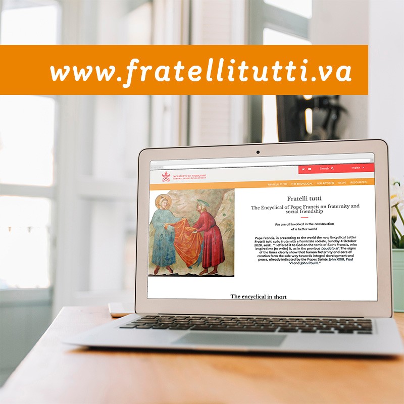 parfum Redding Sta op The new website dedicated to Fratelli tutti now online - Dicastery for  Promoting Integral Human Development